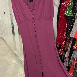 Mauve color dress